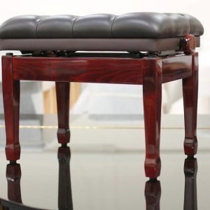 Real Leather Concert Piano Stool